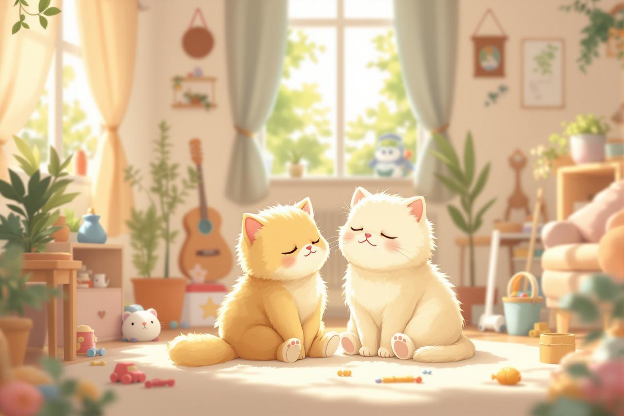 现代短剧在线观看 - 萌宝与椰奶猫 封面